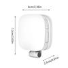 Portable Selfie Light Slim 180 Degree Rotation Lighting Magnetic Phone Selfie Light For Live Streaming Photography Recording