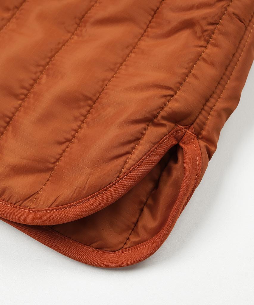 Frizmworks gesteppte Mil-Liner-Weste mit Streifenmuster _ Orange