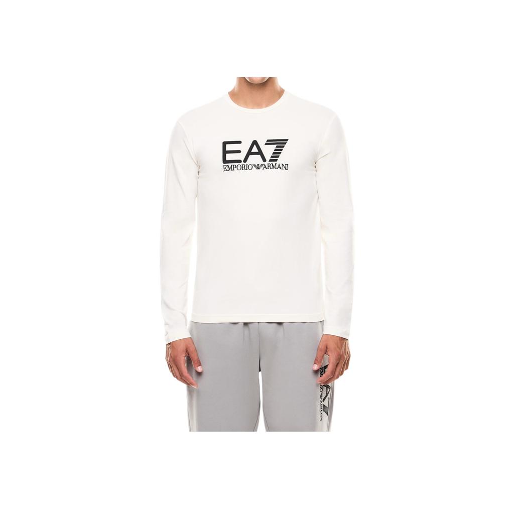 Emporio Armani EA7 Cotton Plain Knit Logo Crew Neck Short Sleeve T-Shirt Men Tops 7M000900-AF10373-M1166