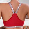 Women's Bra Underwear Beautiful Back Gathered Side Y-shaped Ribbon Outer Wear Vest Top