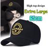 Grote Maat Pure Katoen Hoge Top Baseballpetten Papa Zomer Zon Hoeden Man Grote Hoofd Sport Snapback Petten Trucker Cap 56-60cm 60-65cm
