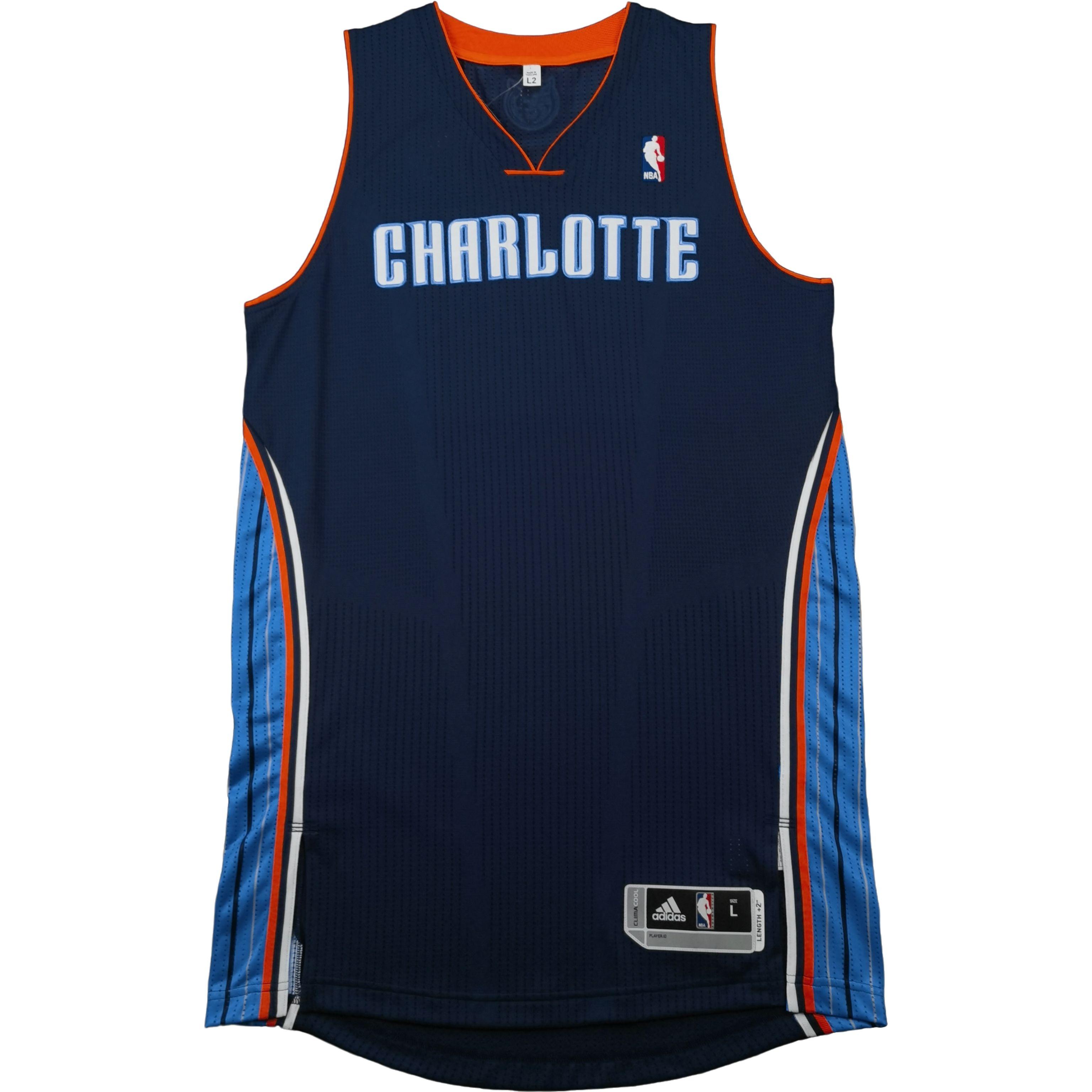 

Adidas X NBA Collaboration Charlotte Bobcats Player Edition Fashion Comfortable Soft Skin-Friendly Basketball Jersey Unisex jerseys W50184 XL