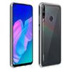 Case and Neck Strap for Huawei P40 LITE E - Transparent Soft TPU Adjustable Black Cord Phonillico®