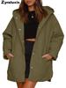 Casaco de Inverno Feminino Ins Casual Acolchoado Com Capuz Leve para Mulheres