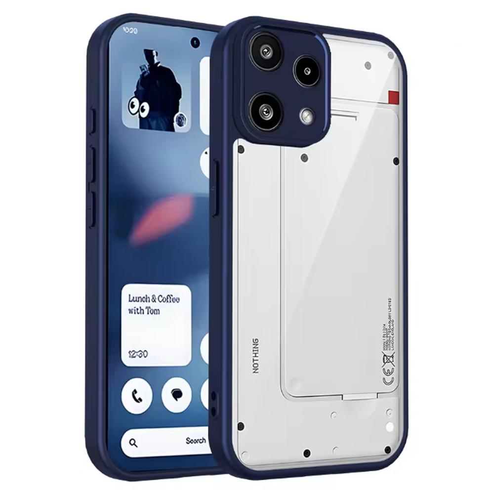 For Nothing Phone 3A Lite Case Nothing Phone3A Lite Phone Case Air Cushion Shockproof Silicon Bumper Clear Matte Back Cover Hard