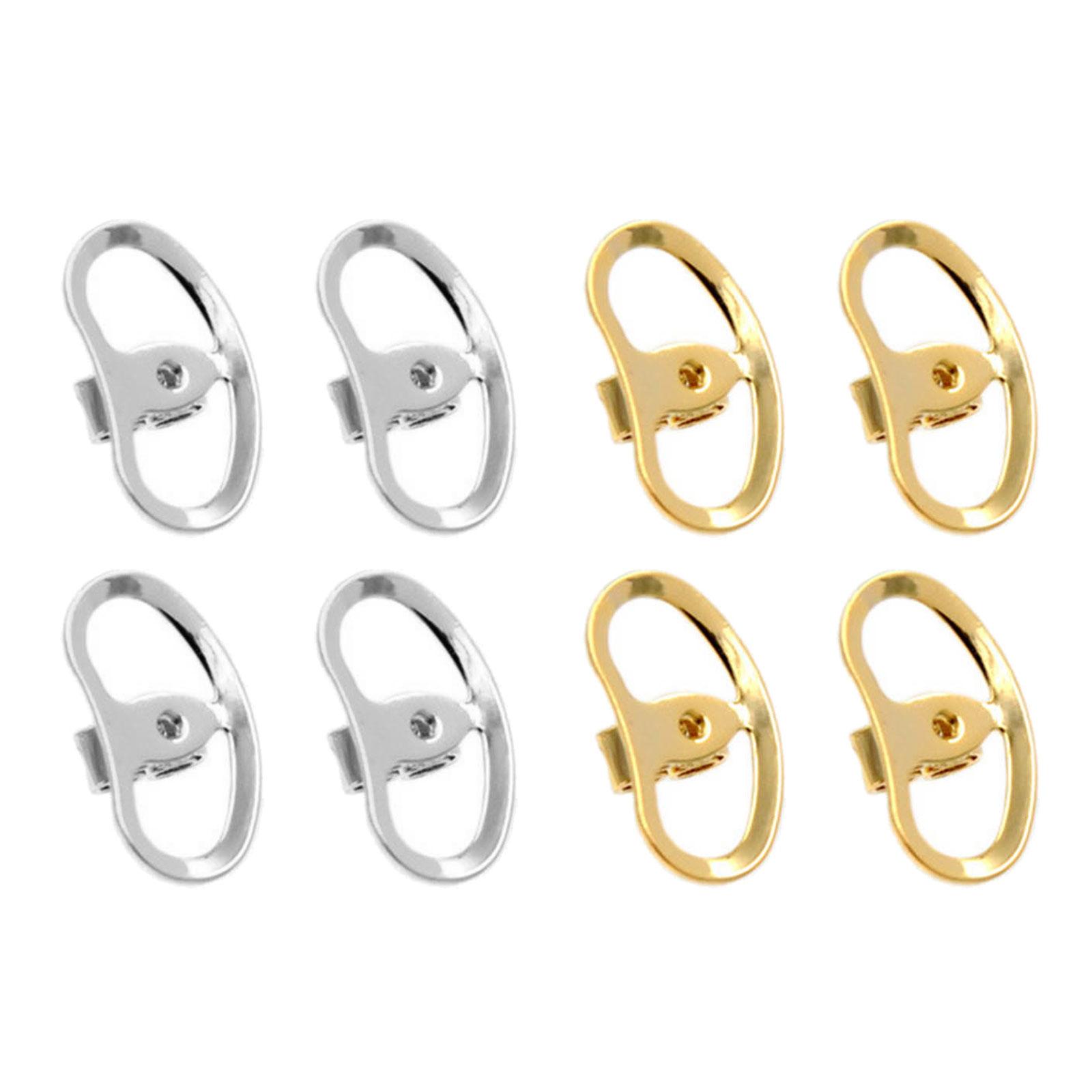 

Поддержки для серег Металлические застежки для серег Безопасный стопор Вспомогательное устройство Застежка Гипоаллергенные застежки для серег Декор