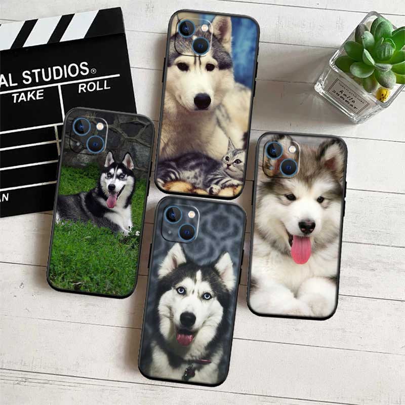 NH32 husky dog New High-End Shell Phone Case for Redmi Note 8 9 Pro Max 9S 9T 9C NFC 8T 8A 10A A4