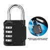 4 Dial Digit Combination Suitcase Luggage Code Password Lock Padlock