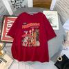Material Retro Apricot Mushroom Cute T Shirts Oneck Casual 100 Cotton Plus Size Unisex Unisex Tshirts 2022 Streetwear Clothes