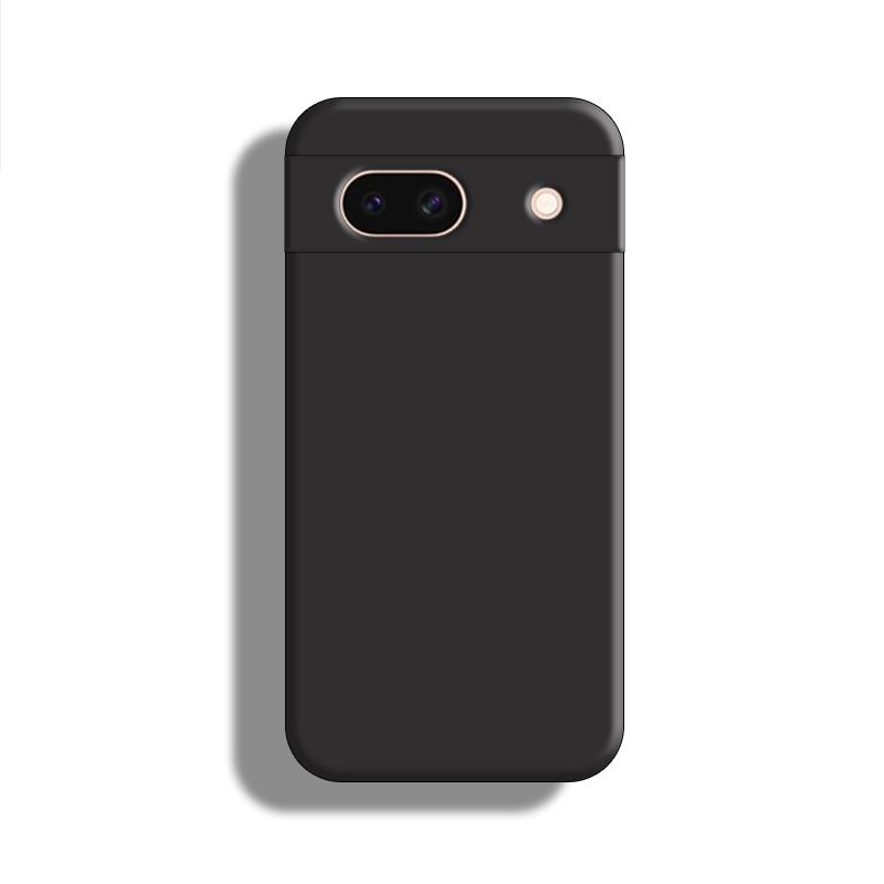 

Для Google Pixel 8A Чехол для Pixel 8A 7A 6A 6 7 8 Pro Чехол Оригинальный жидкий силиконовый резиновый противоударный бампер для Pixel 8A For Pixel 8A чёрный