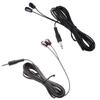 3.5mm Dual IR Infrared Remote Control Receiver Extension Cord Cable for Extender