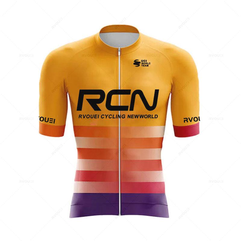 Rcn Summer Men's Clothing Cycling Shorts Mtb Cycle Jersey Complete Male Uniform Road Jacket Pants Gel Bicycle Suit Sports Set