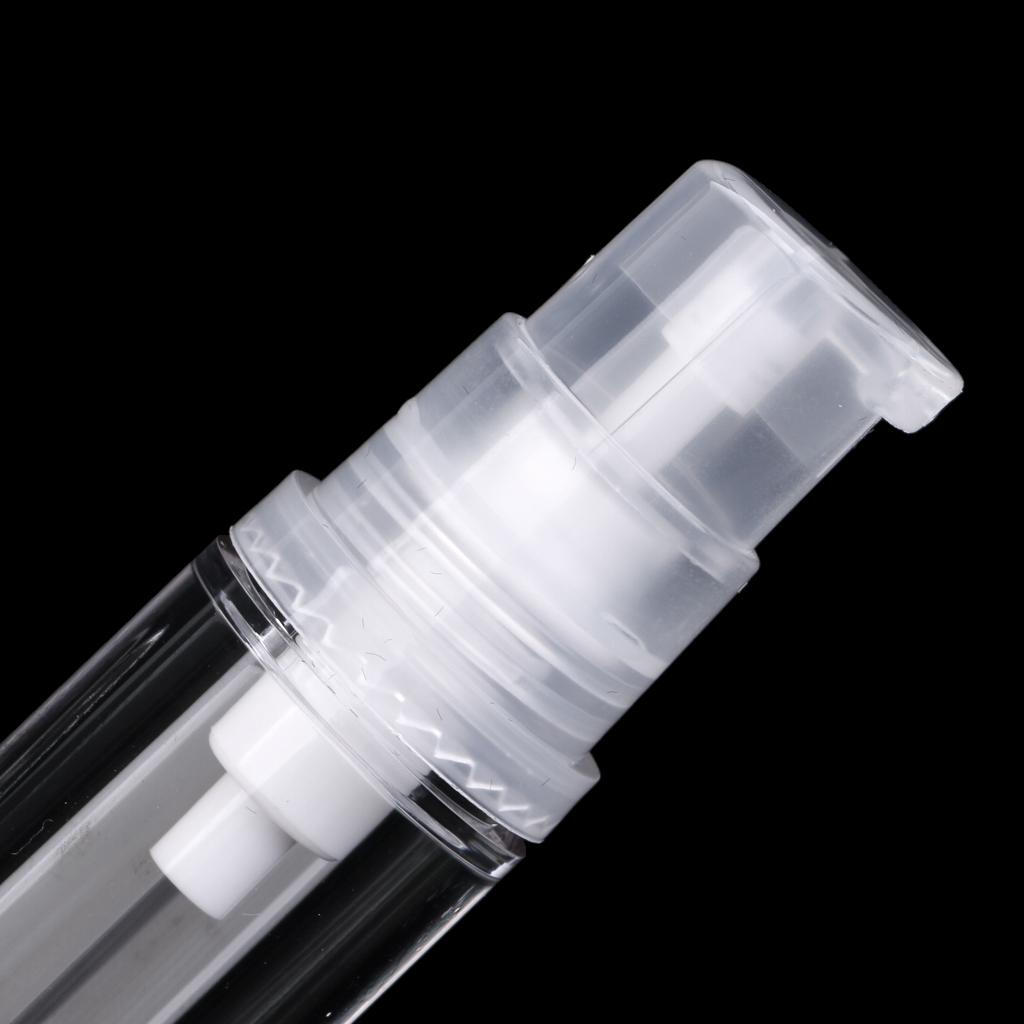 5x Portable Airless Vacuum Bottle Cosmetic 5ml Pump Dispenser Travel