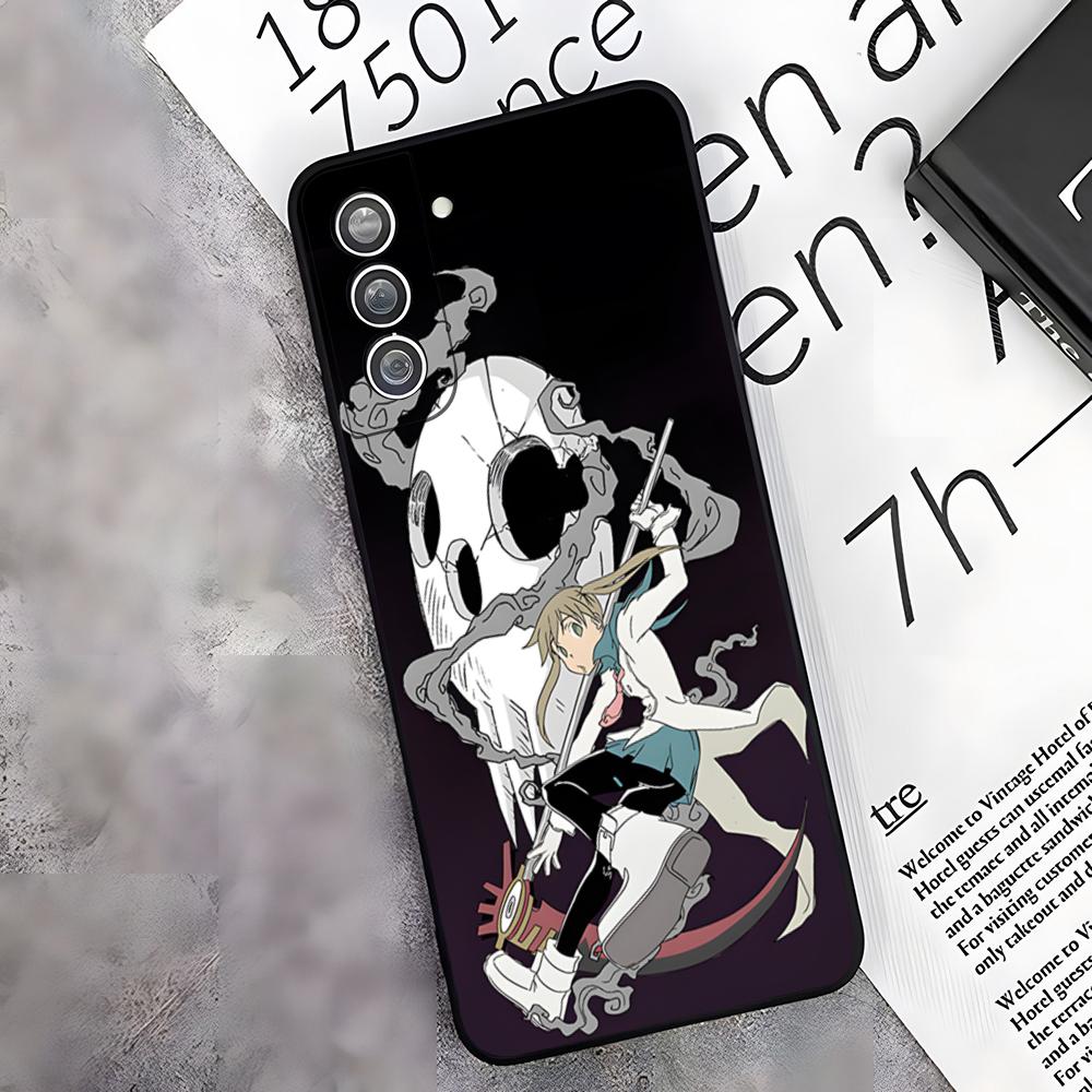 S-Soul E-Eater Evans Maka Albarn Phone Case For Samsung S26 S25 Edge S24 S23 S22 S21 S20 Ultra Plus Fe Galaxy A54 A53 A34 A25 A1