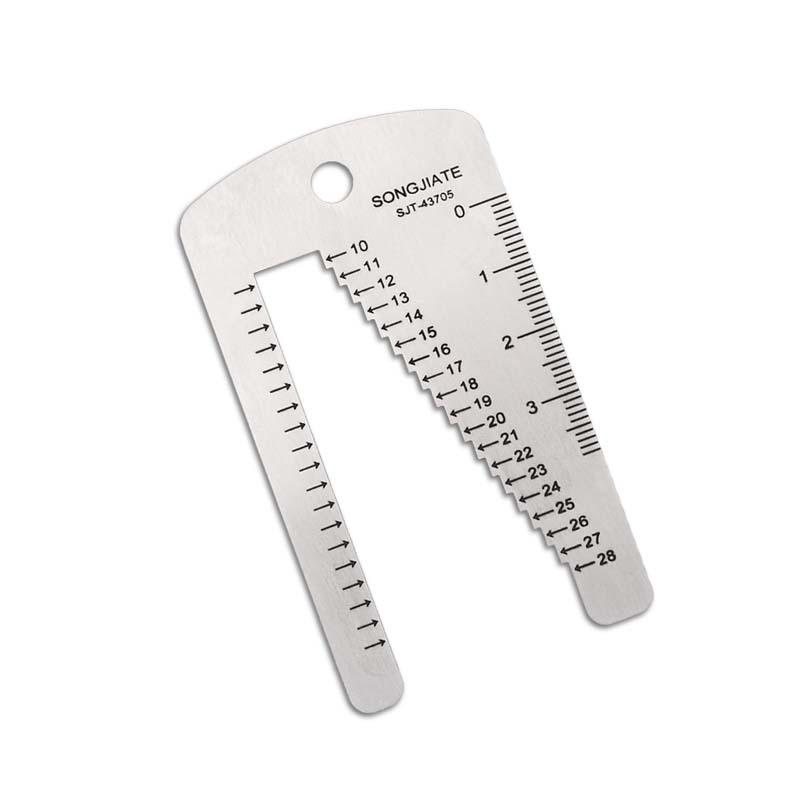 

Шаблон кожаного ремня с круглыми углами и набор линеек для концов ремня