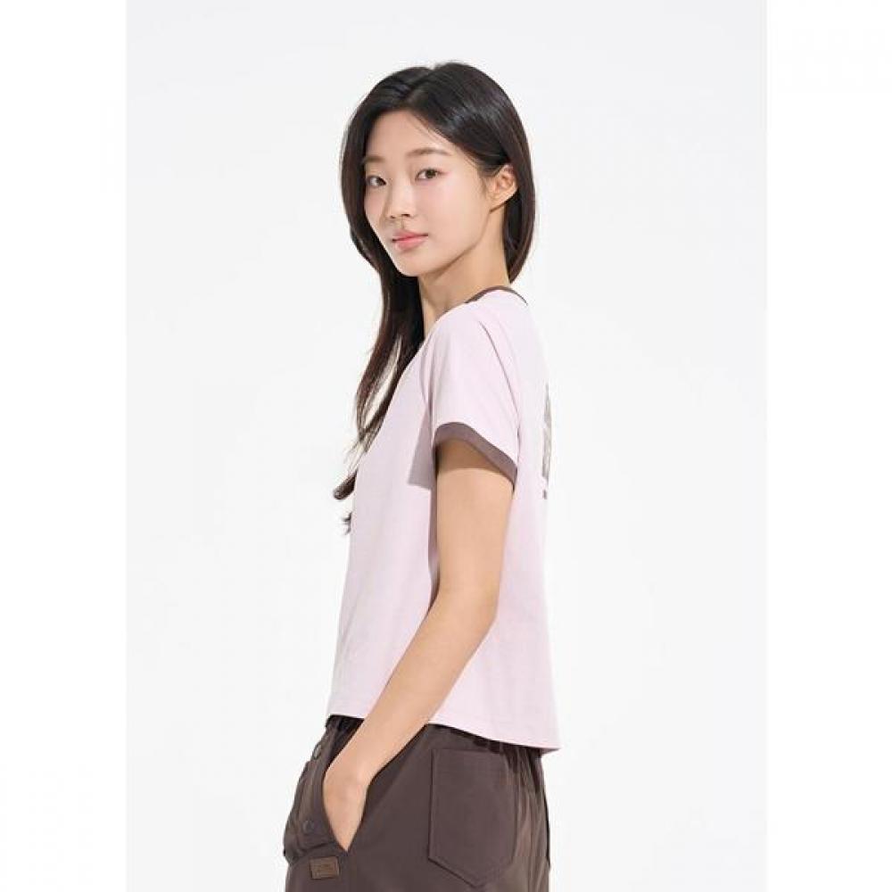 Bbc EarTh Women S NaTure Ringer T ShirT CREAM/80