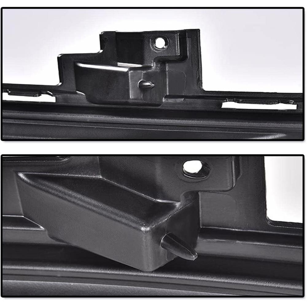 Front Bumper Insert Fog Light Cover Left+Right Fit For 2013-2016 Ford Fusion