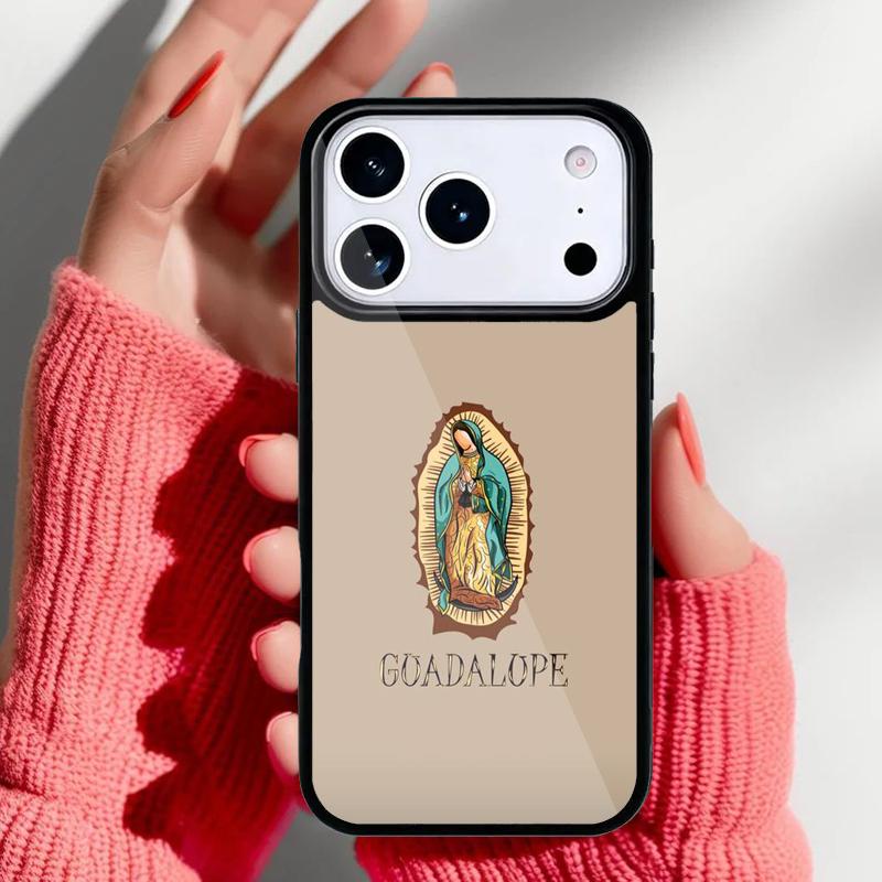 Guadalupe San Judas Phone Case for iPhone 17 16 15 14 13 Pro Max Back Cover for 12 11 Pro Coque