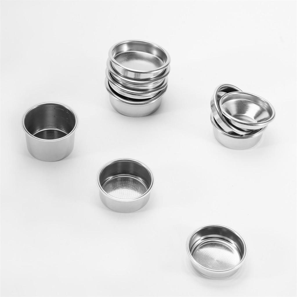 Stainless Steel Portafilter Basket: 51/54/58mm, Single/Double/Four-Shot, Italian Coffee Machine Accessory 304