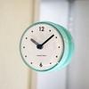 7cm Mini Waterproof Bathroom Electronic Wall Clock Anti-Fog Kitchen Sucker Clock Wall Watch With Suction Cup Home Decor Arts
