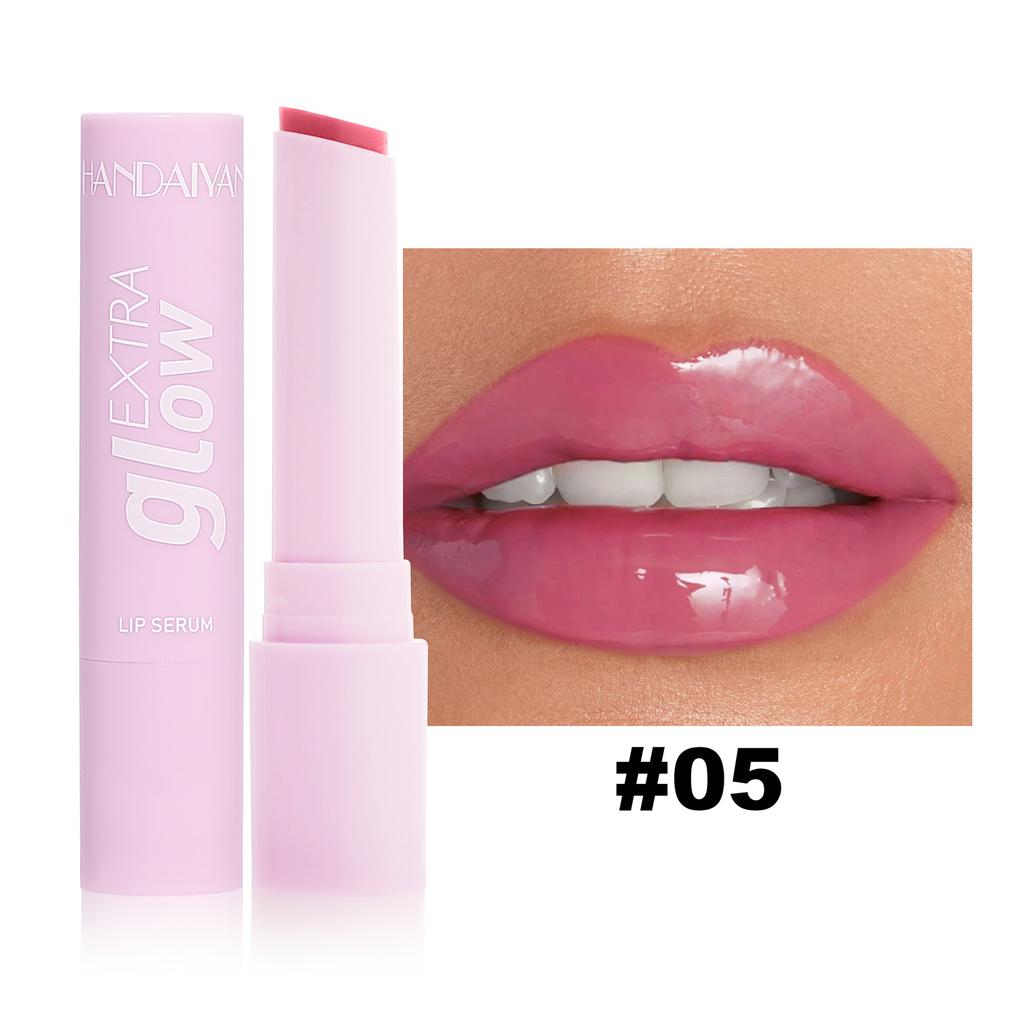 New Butter Moisturizing Lip Glaze Solid Lip Gloss Watery Mirror Moisturizing Preventing Mouth Cracks Hydrating Lip Balm