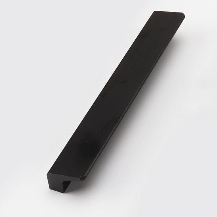 L-Shaped 7-Shaped One-Piece Handle Wardrobe Cabinet Drawer Oxidized Bright Gold Handle Furniture Handle