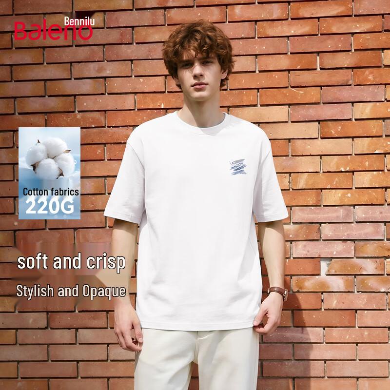 Baleno Men s Loose Fit Cotton T-Shirt XL