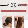 Accessories Hair Styling Tools Donut Bun Maker Rhinestone Lazy Hairpin Hair Band Quick Bun Curler