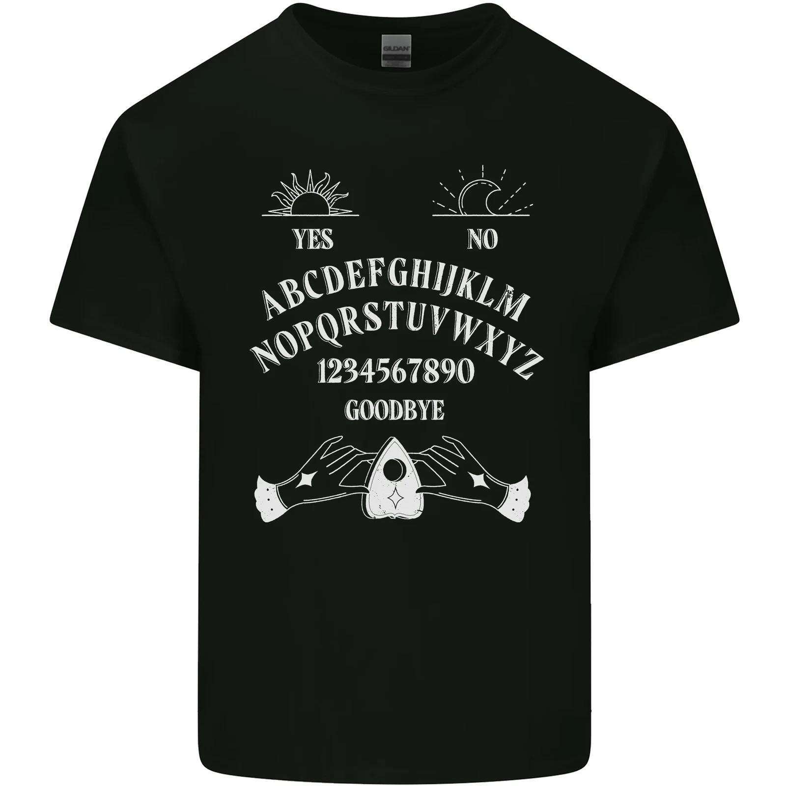 Ouija Board Voodoo Dark Black Magic Kids T-Shirt Childrens S
