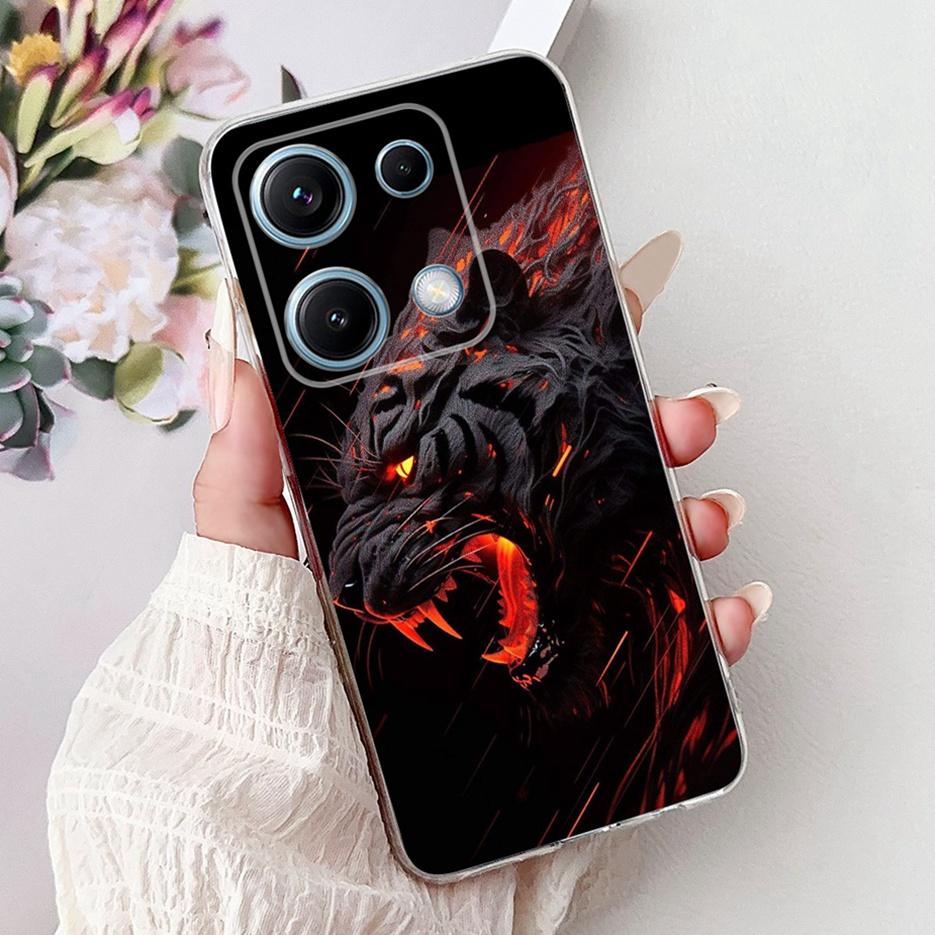 For Xiaomi Redmi Note 14S Case Stylish Butterfly Painted Cover 6.67'' Soft Silicone Phone Case For Redmi Note 14S Note14S Bumper