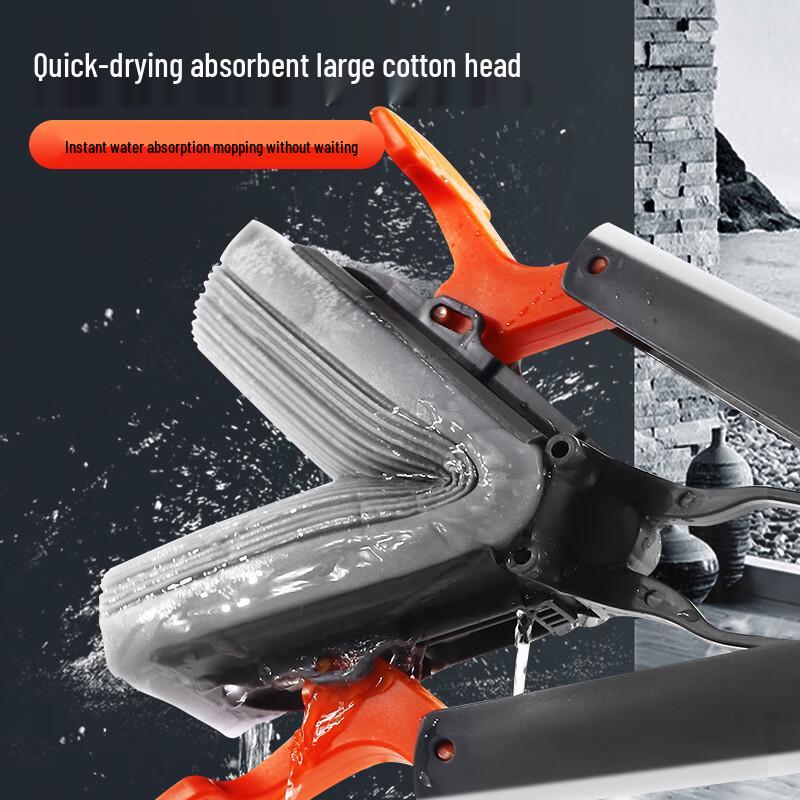 YIXI Hands-Free Sponge Mop