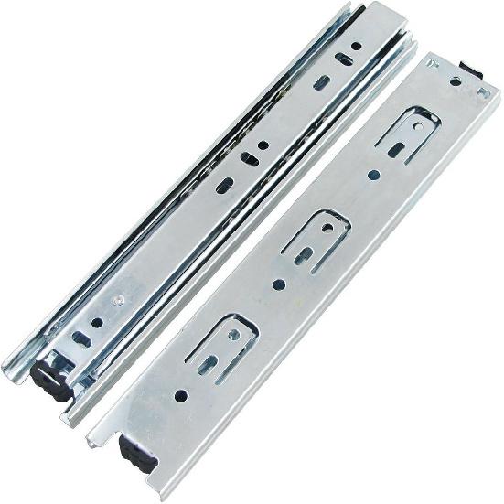 URBEST Drawer Slides 9 Inch Full Extension 3 Sections Ball Bearing Telescopic Slide Rails (9Inch)