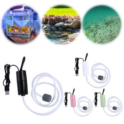 Pompe à air à oxygène pour aquarium USB Petit oxygénateur Bac à poissons Compresseur d'air silencieux Aérateur Portable Accessoires pour aquarium