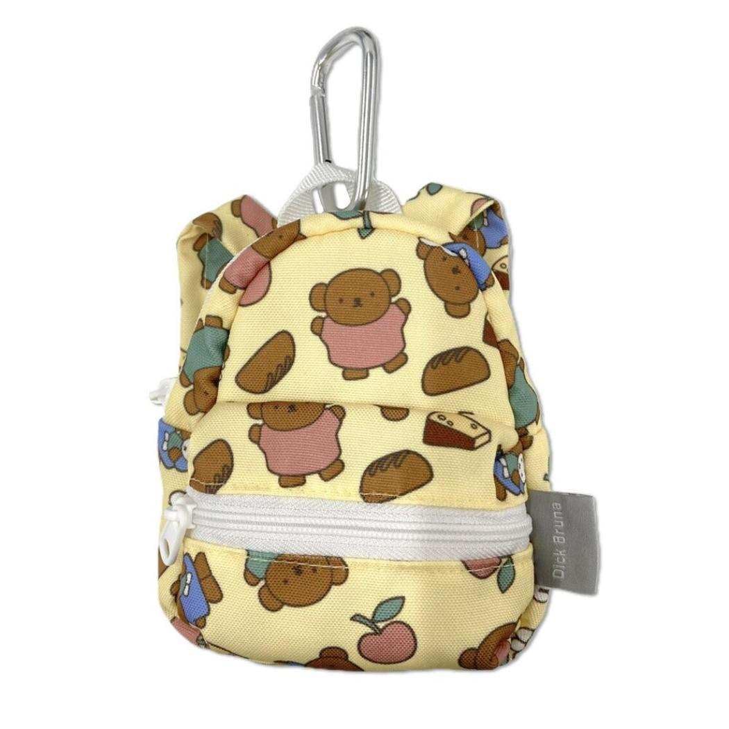 

Zowie Miffy Backpack Pouch Boris YE with Carabiner, Dick Bruna 642636