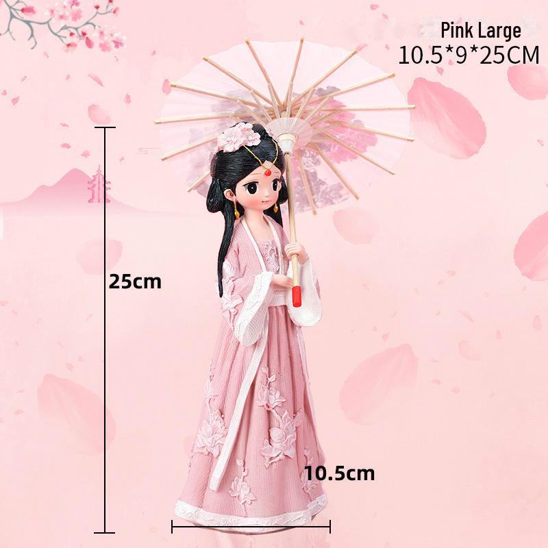 

Зонт Ханьфу в дворцовом стиле: Студенческие подарки и декор для путешествий Colored Box Packaging