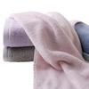 Gold A-Class Thick Pure Cotton Towel - Soft, Solid Color, Water-Absorbent, 100g