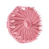 Double-Sided Silicone Bath Brush with Soft Bristles & Long Handle