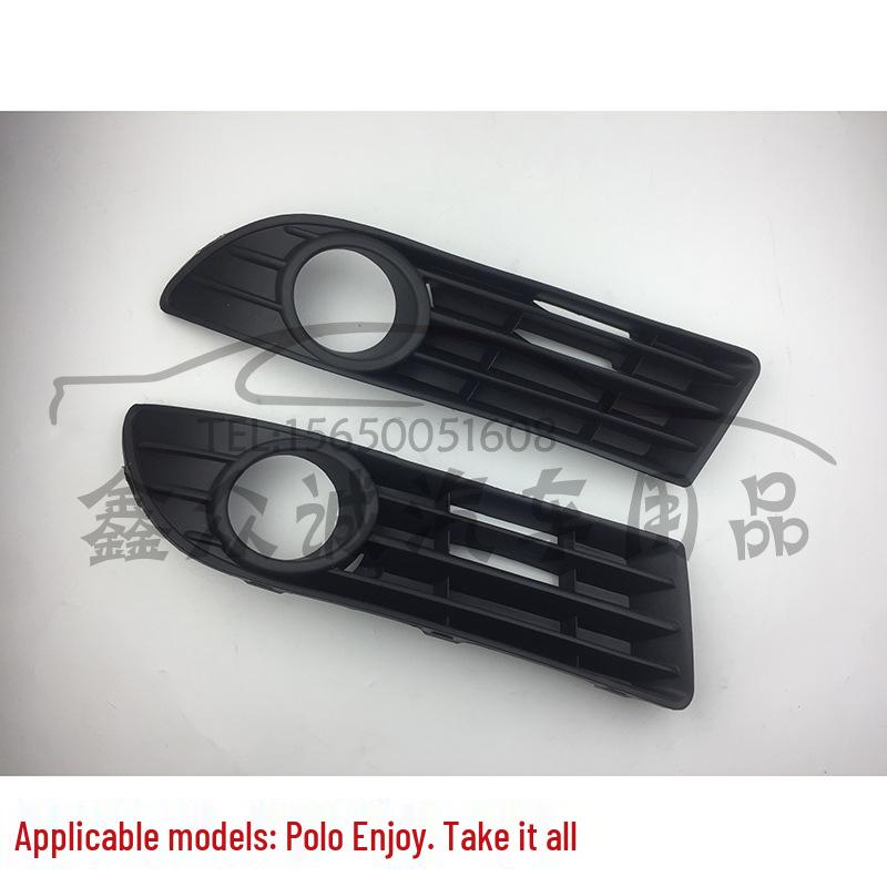 Fog Light Frame Front Bumper Grille for Polo Enjoy 6QD853666RH 6QD853665