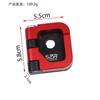 Aluminum CNC Helmet Hook Yamaha QBIX125 Motorcycle Detachable Split Mount Bracket In Red Blue Black Orange