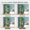 Wrought Iron Multi-layer Flower Stand Shelf for Indoor and Balcony Plant Display