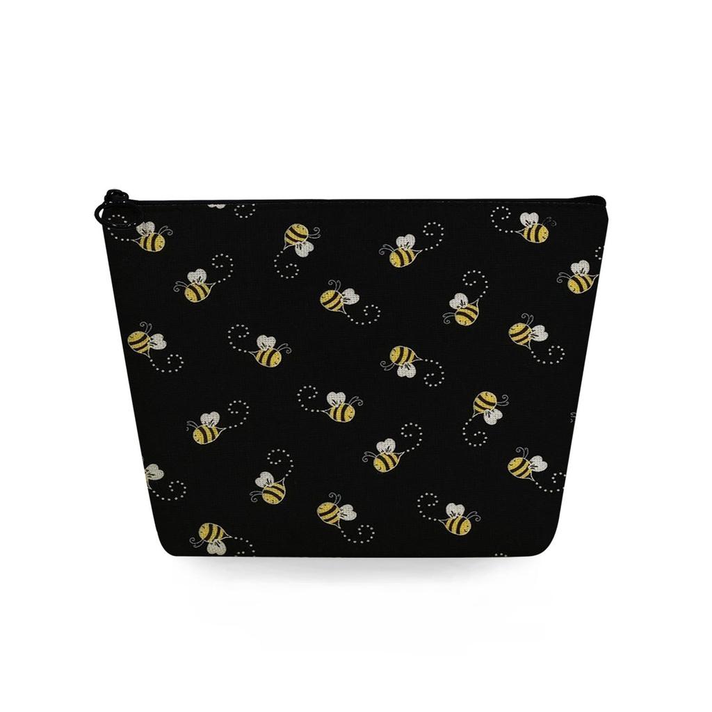 Women Seven-spotted ladybug Print Cosmetic Bag Toiletries Organize Travel Storage Case 6748