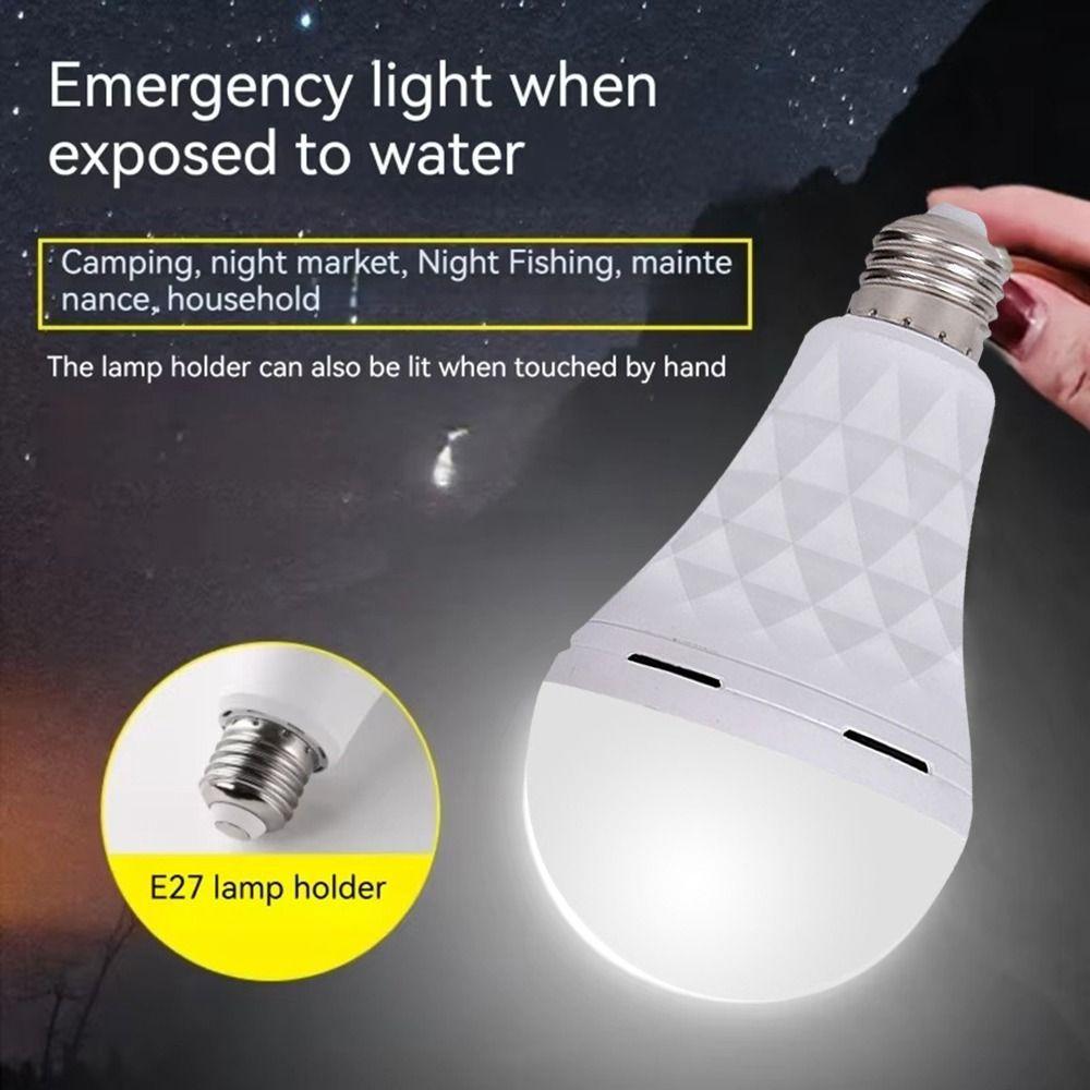 Rechargeable LED Bulb Light E27 Emergency Bulb New Emergency Light Bulb Outdoor
