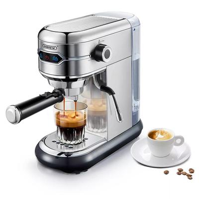 HiBREW H11 1450W Coffee Maker, 19 Bar Semi Automatic Espresso Machine, ESE POD Powder Dual Use, Hot Water