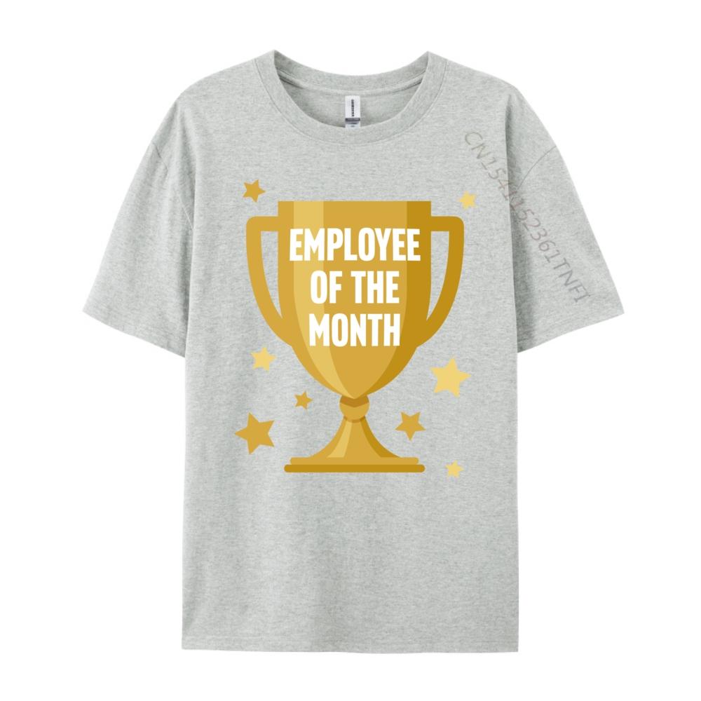 Employee Of The Month Black Graphic Tees Vintage T Shirts T Shirt for Men EU SIZE Casual