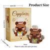 Mini Puzzle Building Blocks Dog Styling Micro Capybara Figurines  Gift for Boy Girl