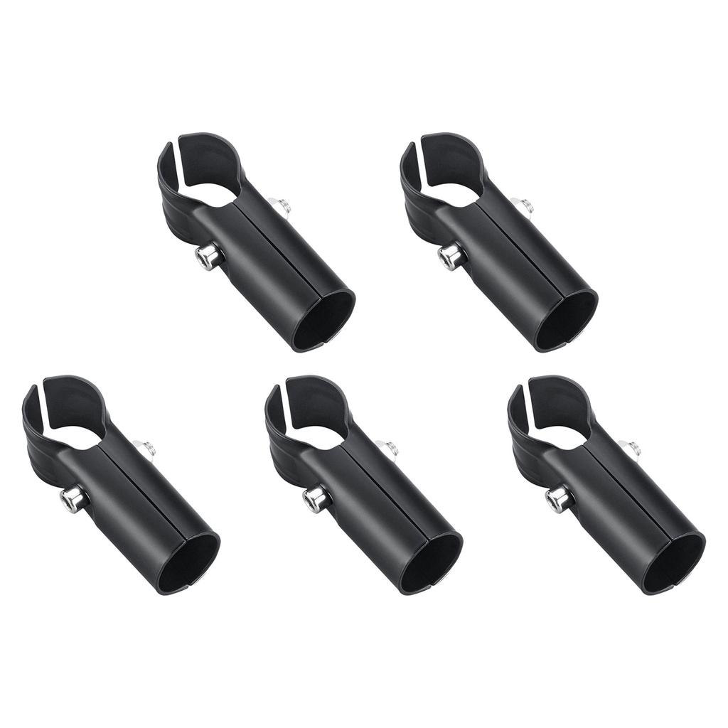 5 Stück Edelstahlrohr-Verbindungsstücke für Schränke und Gewächshäuser Rundrohrverbinder Trockengestell-Fittings