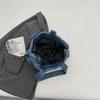 Geantă tote romboidă Geantă de umăr din denim de mare capacitate pentru femei