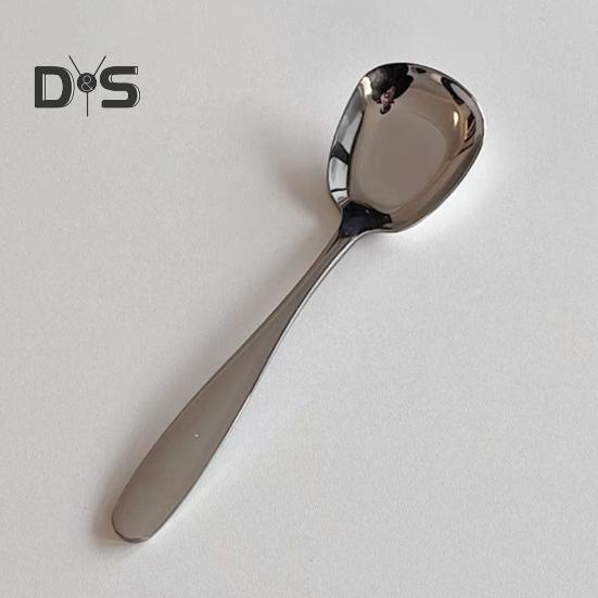 Leichter Reislöffel, langlebiger Eislöffel aus Edelstahl