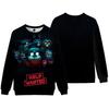 Herrar Five Nights At Freddys Tryck Huvtröjor Rund Hals Huvtröjor Man Resa Pullover Manlig Topp Streetwear Utomhus Träningsdräkt