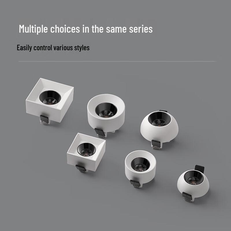 Xuanyong 10W Square LED Spotlight with 0-10V Dimming & CCT
